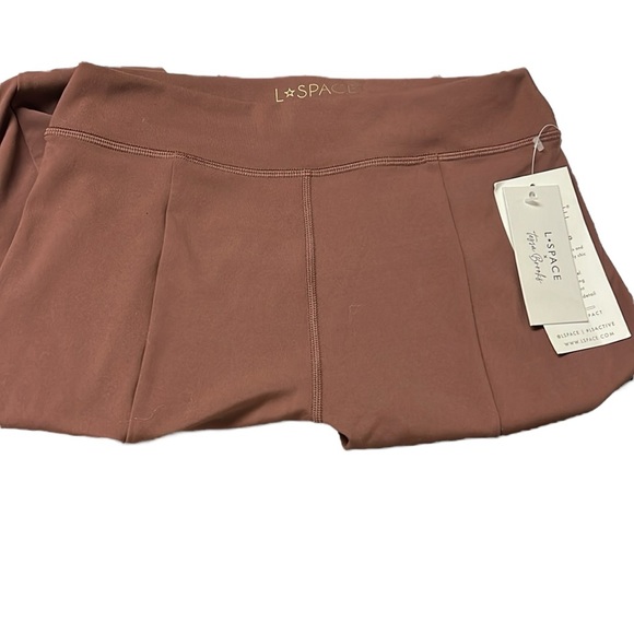 New ! L Space BROWN  KNOX Leggings Moisture Wicking Odor Resistant M/M - Picture 3 of 4